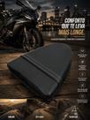 Assento Conforto Moto Almofada Banco Moto Universal 26x27x5 Antiderrapante