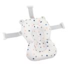 Assento de banheira Soraz Floating Soft Fix Baby com almofada branca