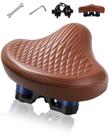 Assento de bicicleta Yopinat Wide Soft Acolchoado Vintage 26x23x12 cm