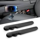 Assento de carro Gap Filler Homaupt Leather Universal 2 conjuntos pretos