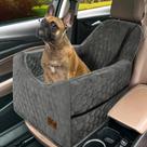 Assento de carro para cães melafa365 Memory Foam Booster Seat 16 kg cinza