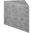 Assento de chuveiro VEVOR Tile 57x40x50cm Impermeável 200 kg Load Grey
