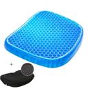 Assento De Gel Almofada Silicone Escaras Ortopédico Egg Sit