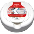 Assento De Vaso Elevado 7,5 Cm Soft Branco Assento De Vaso Elevado 7,5 Cm Soft Branco