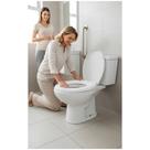 Assento Elevado Sanitário Almofadado 7,5cm Branco
