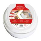 Assento Elevado Slim Almofadado 13,5cm Com Tampa Mebuki