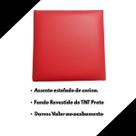 Assento Estofado 30cm Para Banco/Banqueta Cor:Vermelho