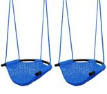 Assento giratório JKSmart Kids Heavy Duty Rope, capacidade de 200 kg, azul