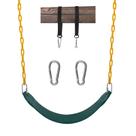 Assento giratório Sunnyglade Heavy Duty com corrente de 66 cm, suporte de 200 kg