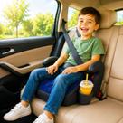 Assento Infantil Elevacao Triton Azul Carro Cadeirinha Copo