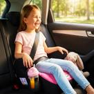 Assento Infantil Elevacao Triton Rosa Carro Cadeirinha Copo