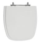 Assento Laqueado Fit Cinza Claro Tampa P/ Vaso Celite em Mdf