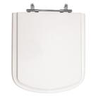 Assento Laqueado Unic Branco Tampa para Vaso Deca em Mdf
