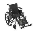 Assento leve de 18" com tração em cadeira de rodas Medical Cruiser III