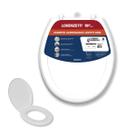Assento Levitti Lorenzetti Almofadado Oval Branco Para Vaso Sanitário