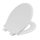 Assento Oval Branco para Vaso Convencional com Fechamento Suave