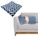 Assento Para Cadeira Futon 40x40cm Cores Variadas Estampadas