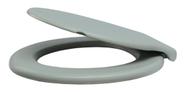 Assento Para Vaso Oval Universal Cinza Claro - Alumasa