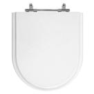 Assento Poliéster Laminado Riviera Branco para Vaso Celite