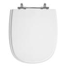 Assento Poliéster Laminado Sabatini Branco Tampa para Vaso Icasa