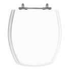 Assento Poliéster Laminado Thema Branco Tampa para Vaso Incepa