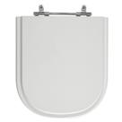 Assento Poliéster Laminado Vogue Plus Cinza Claro Tampa para Vaso Deca Assento Poliéster Laminado Vogue Plus Cinza Claro Tampa para Vaso Deca