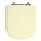 Assento Poliéster Laminado Vogue Plus Creme Tampa para Vaso Deca