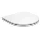 Assento Poliéster Wish Slow Close AP287 Branco/Cromado - Deca
