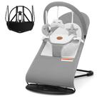 Assento Portátil Baby Bouncer HKAI (0-18 meses) - 3 Modos - Cinza Claro Assento Portátil Baby Bouncer HKAI (0-18 meses) - 3 Modos - Cinza Claro