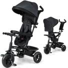 Assento reversível Triciclo INFANS Kids 6 em 1 de 9 a 60 meses preto
