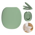 Assento Sanitário Almofadado Aspen Deca Verde Malva Assento Sanitário Almofadado Aspen Deca Verde Malva