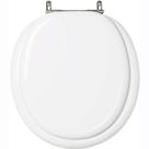 Assento Sanitario Almofadado Buzios Branco Para Vaso Hervy