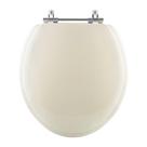 Assento Sanitario Almofadado Carina Bone (Bege Claro) para vaso Ideal Standard