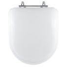Assento Sanitario Almofadado Link Branco para Vaso Deca