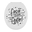 Assento Sanitário Almofadado Oval Blogueira Karol Stefanini Lançamento