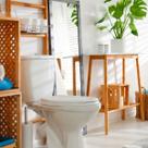Assento Sanitário Almofadado Oval Branco Plástico com Tampa
