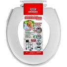 Assento Sanitário Almofadado Oval Fechado para Cadeira de Banho - unidade Assento Sanitário Almofadado Oval Fechado para Cadeira de Banho - unidade