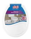 Assento Sanitário Almofadado Redondo Herc Branco