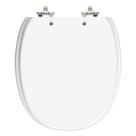 Assento Sanitário Ascot Branco (Neve) Tampa para Vaso Ideal Standard em Madeira Laqueada