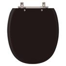 Assento Sanitário Ascot Preto para vaso Ideal Standard