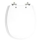 Assento Sanitário Aspen Branco Tampa para Vaso Deca de Madeira Laqueada