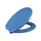 Assento Sanitário Astra Almofadado Azul