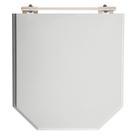 Assento Sanitario Atrium Cinza Platina para Vaso Incepa Assento Sanitario Atrium Cinza Platina para Vaso Incepa