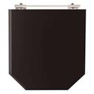 Assento Sanitário Atrium Preto para vaso Incepa Assento Sanitário Atrium Preto para vaso Incepa