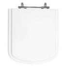 Assento Sanitário Bali Branco Tampa para Vaso Incepa de Madeira Laqueada - SB