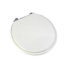 Assento Sanitário Branco Mdf Oval Sicmol Assento Sanitário Branco Mdf Oval Sicmol