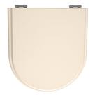 Assento Sanitário Calypso Rosa Shell Tampa para Vaso Incepa de Madeira Laqueada - SB