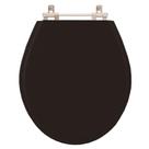 Assento Sanitário Carina Ebony (Preto) para vaso Ideal Standard
