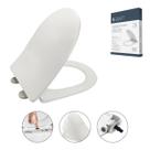 Assento Sanitário Carrara Pp Slim Moderno