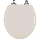 Assento Sanitário com Amortecedor Convencional Oval Visone para vaso Ideal Standard